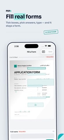 PDFz: PDF Scanner & Editor Screenshot 4 of 9