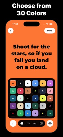 He Said - Quote Wallpaper iPhone screenshot
