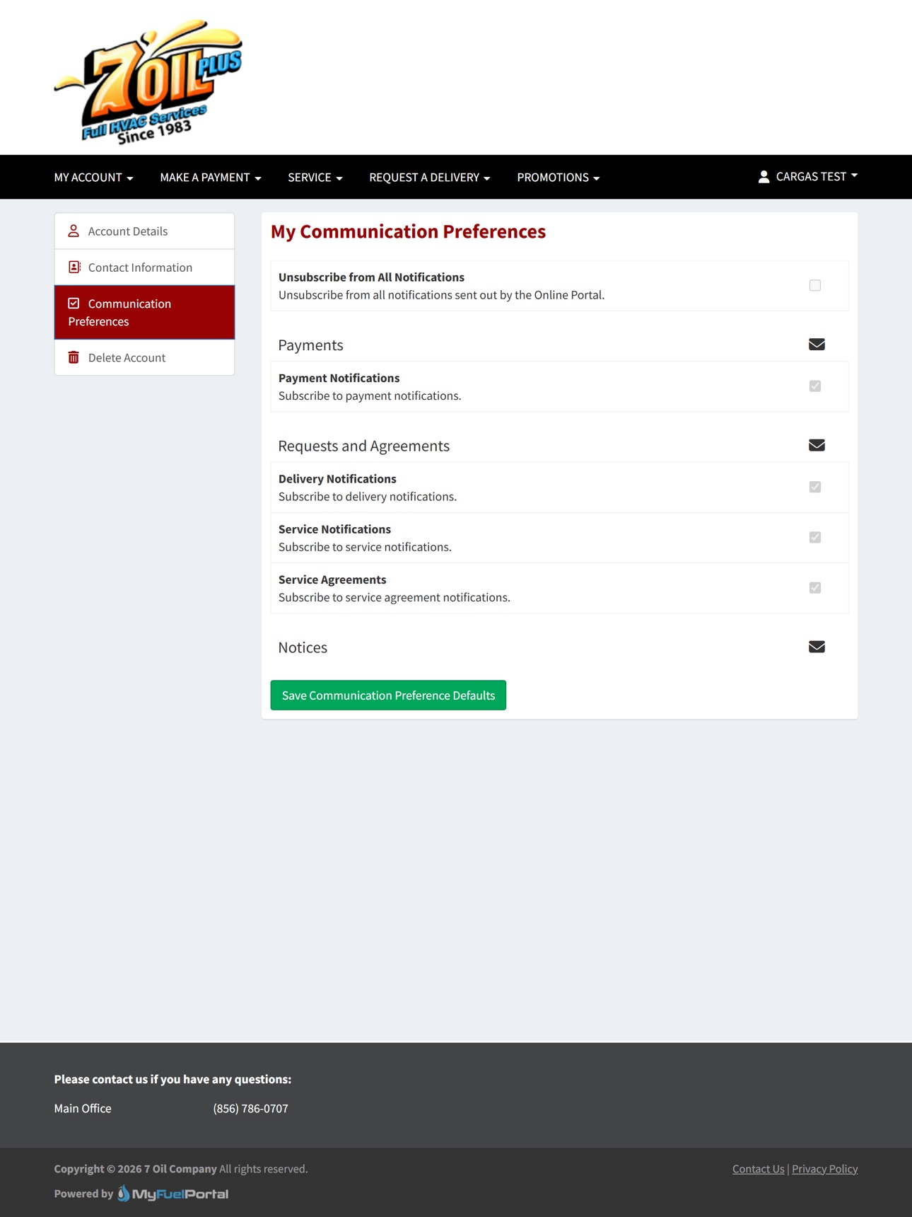 Screenshot 6 of 7 Oil Portal
