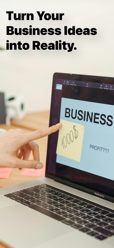 BIP: Business Plan Idea screenshot 1