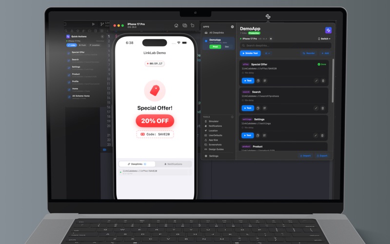 LinkLab screenshot