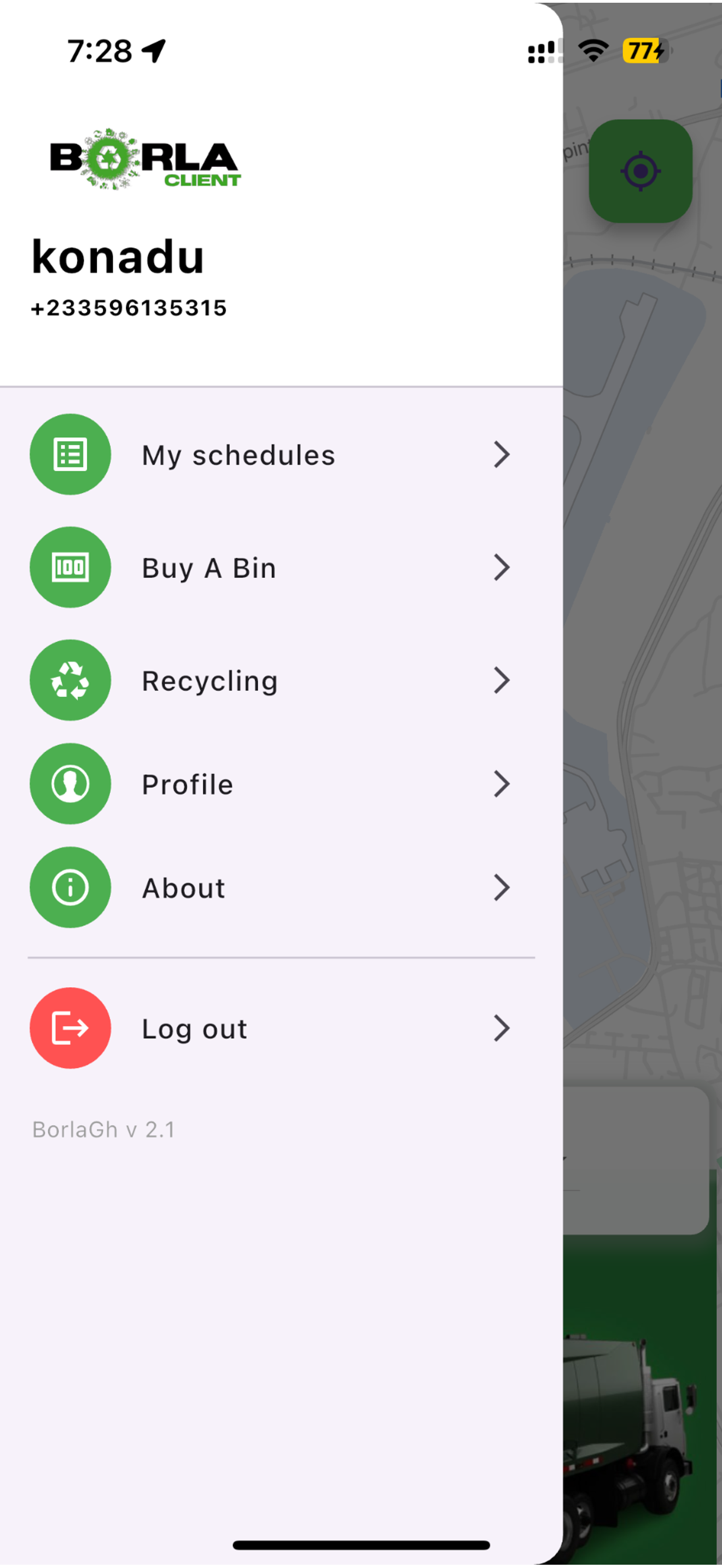 Borla Client screenshot 2