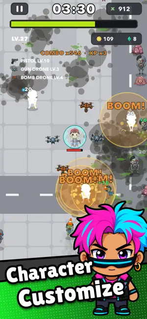 Zomb.io: Zombie Shooter Arena screenshot 3