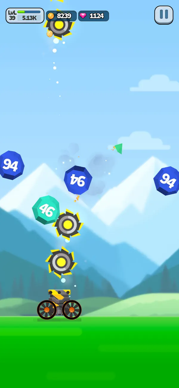 #4. Ball Blast Cannon blitz mania (iOS) di: Voodoo