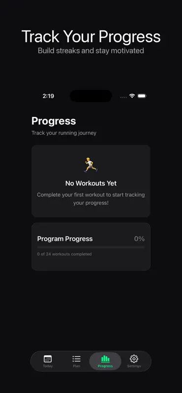 Start Running: Couch to 5K screenshot 5 of 5
