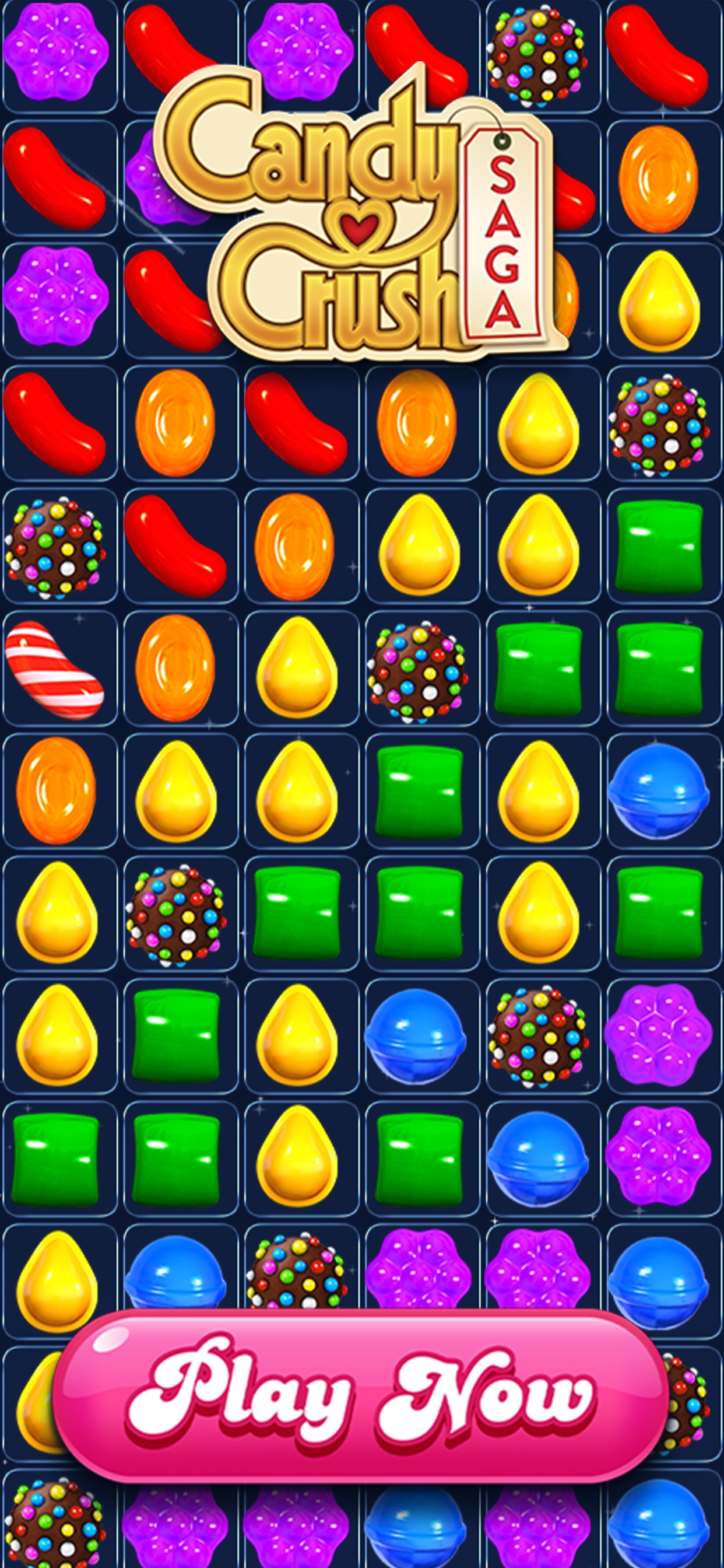 Candy Crush Saga 스크린샷 1