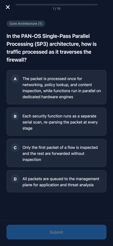 PCNSE Network Security Prep screenshot