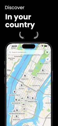 Global Dining Guide iPhone screenshot