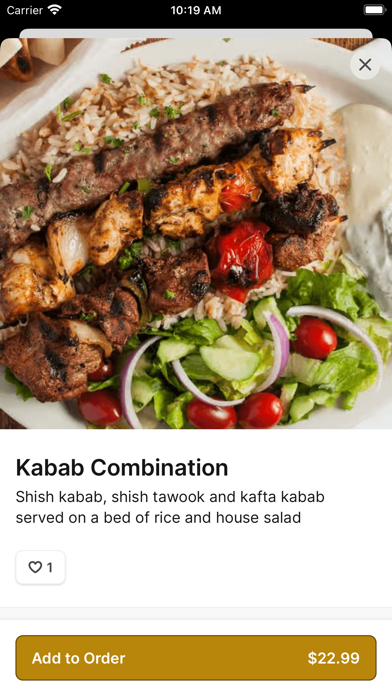 Jerusalem Restaurant Screenshot