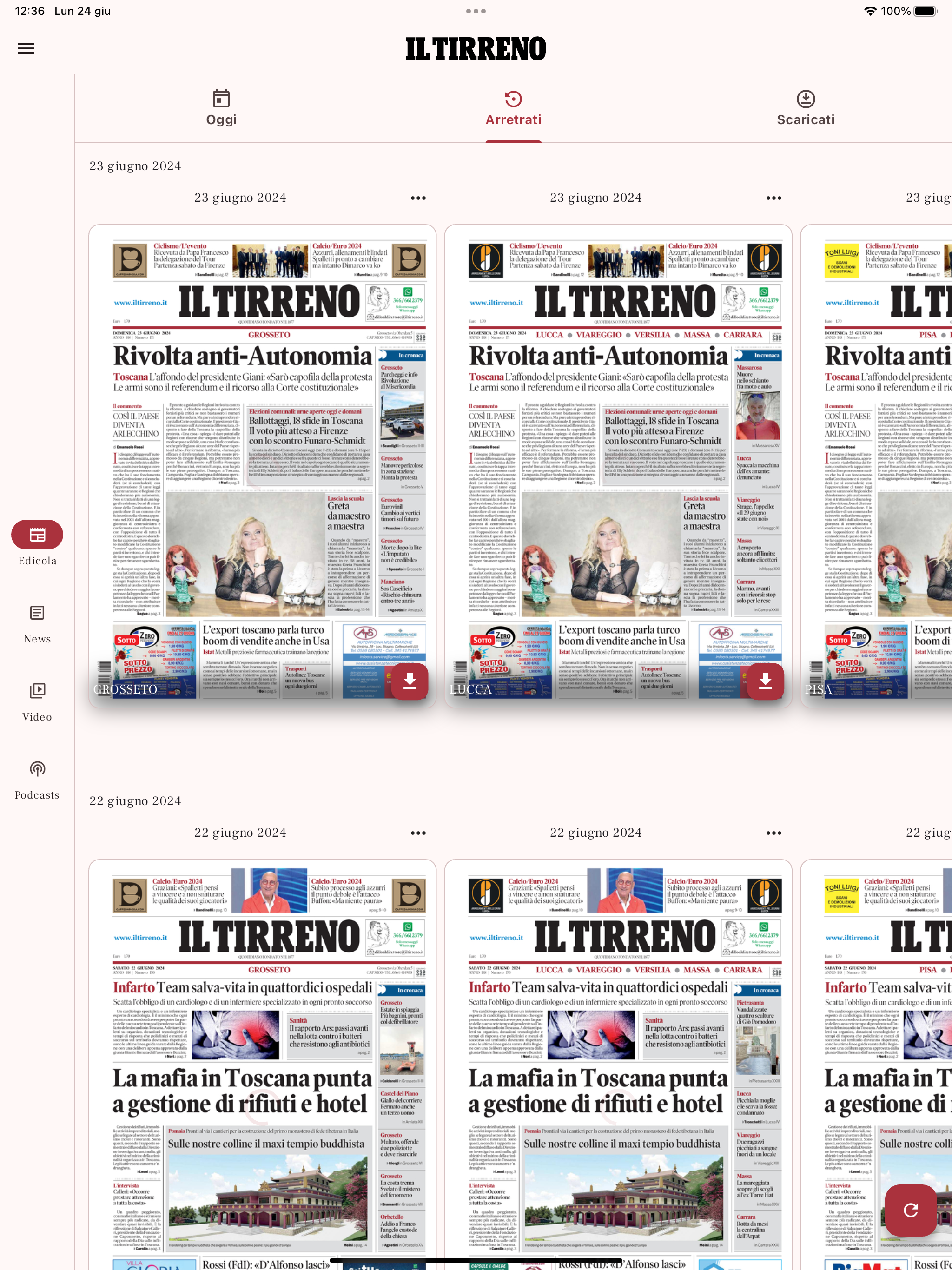 Il Tirreno