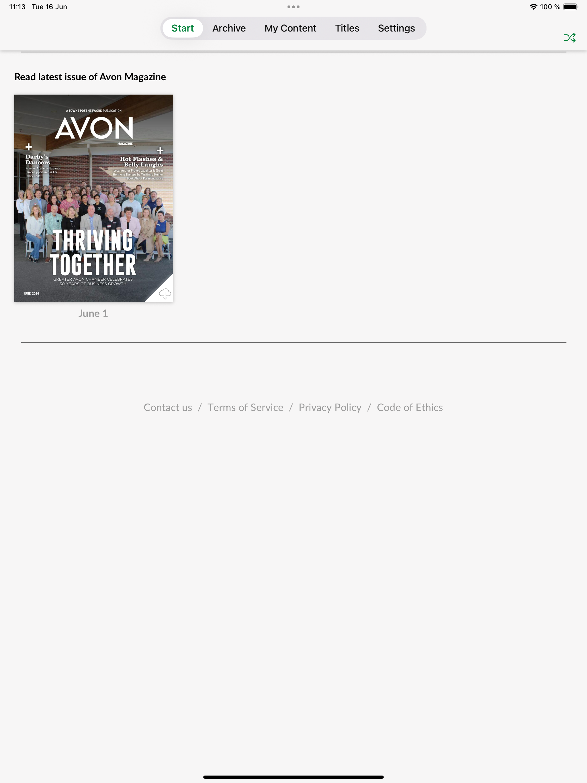 TownePost Magazines screenshot 4