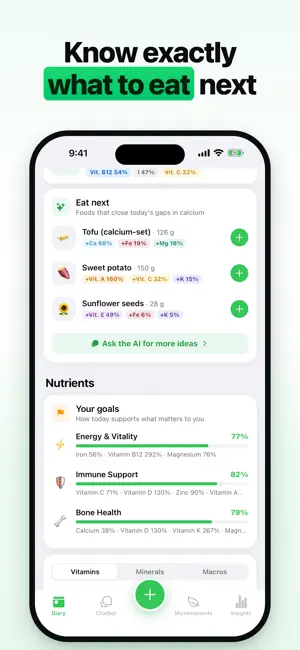 Micronutrient: Vitamin Tracker screenshot 2