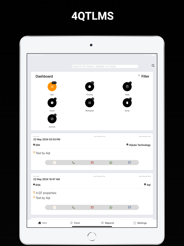 4QT LMS - Lead Management CRM
