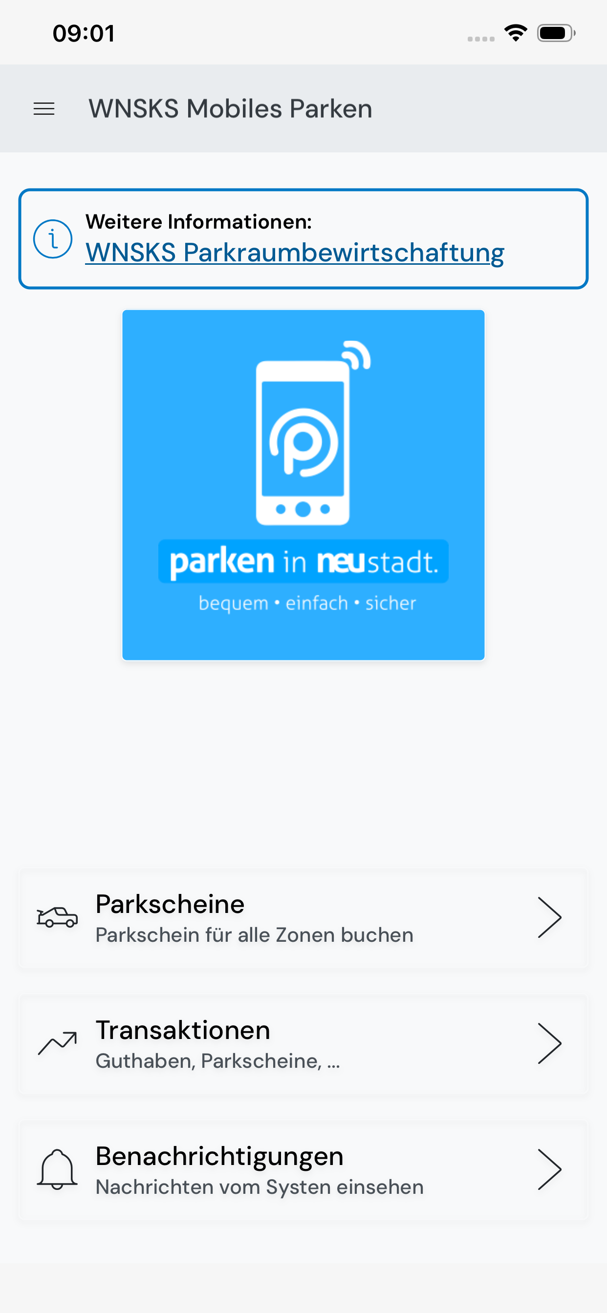 Parken Wiener Neustadt
