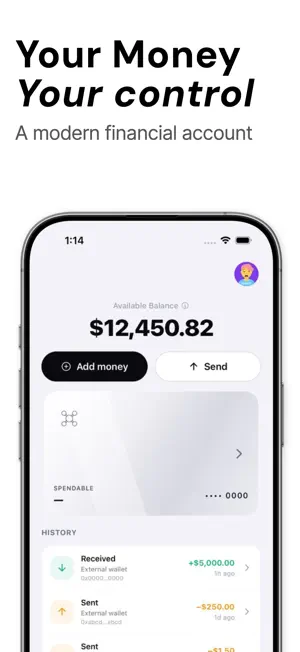 Kura: Modern USD Finance screenshot 1