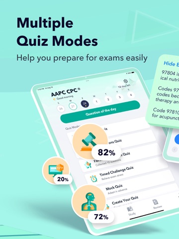 AAPC CPC Exam Prep 2026 iPad screenshot