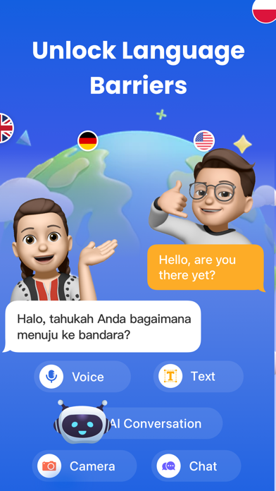 Screenshot #1 pour AI Translator:Voice&Text&Photo