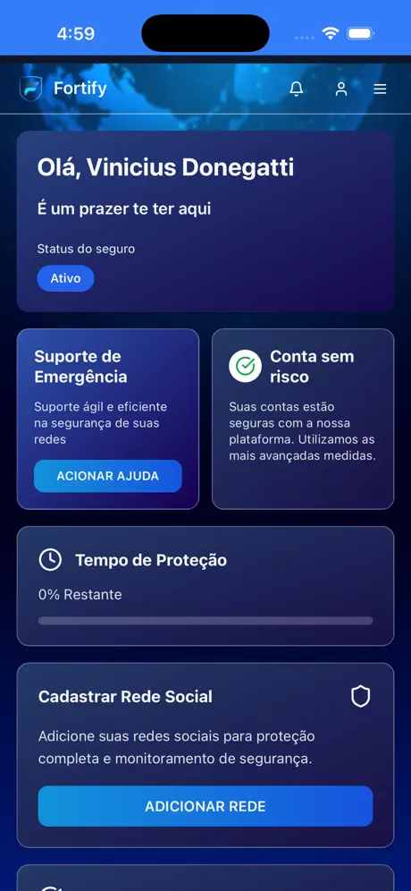 Fortify screenshot 2