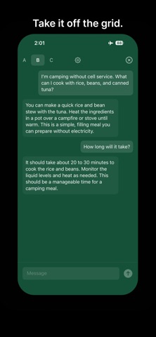 Cloak: Local AI Chat Screenshot 3 of 4