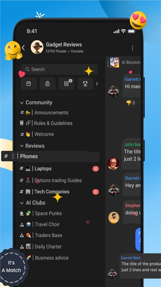 #3. SwitchX - Communities with AI (iOS) By: SwitchLabs Inc.