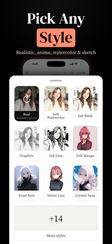 Modela AI Girl Generator iPhone screenshot