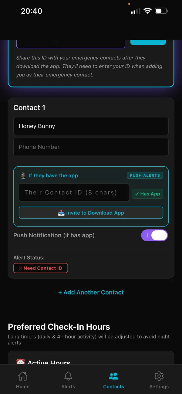 Screenshot #3 pour Am I Safe App