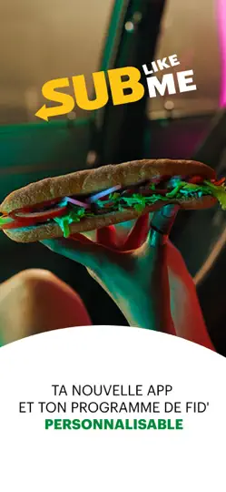 Capture d'écran de Sub Like Me Par Subway® sur iPhone 1