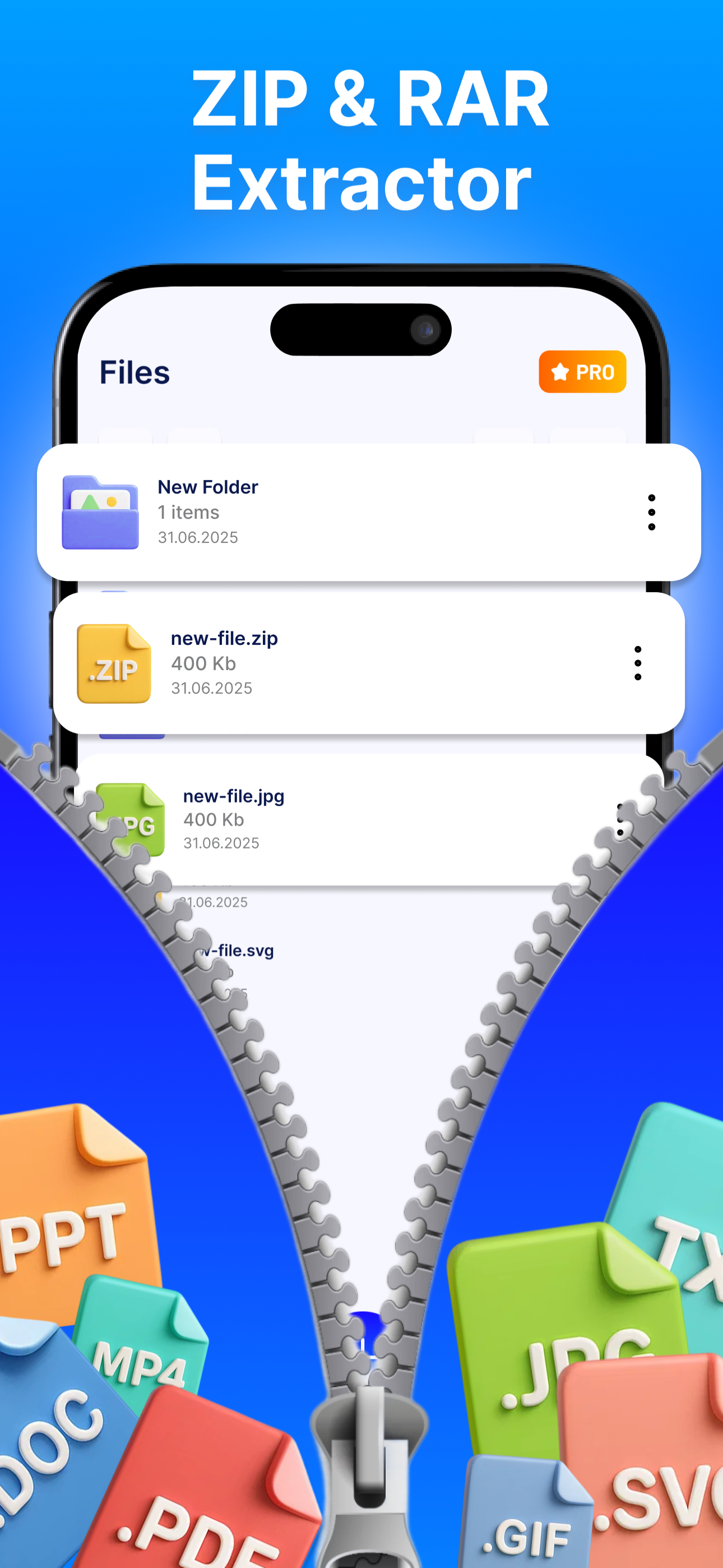Zip & Rar File extractor.