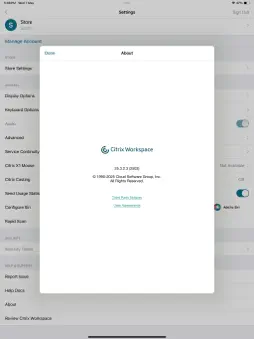 Citrix Workspace screenshot 4