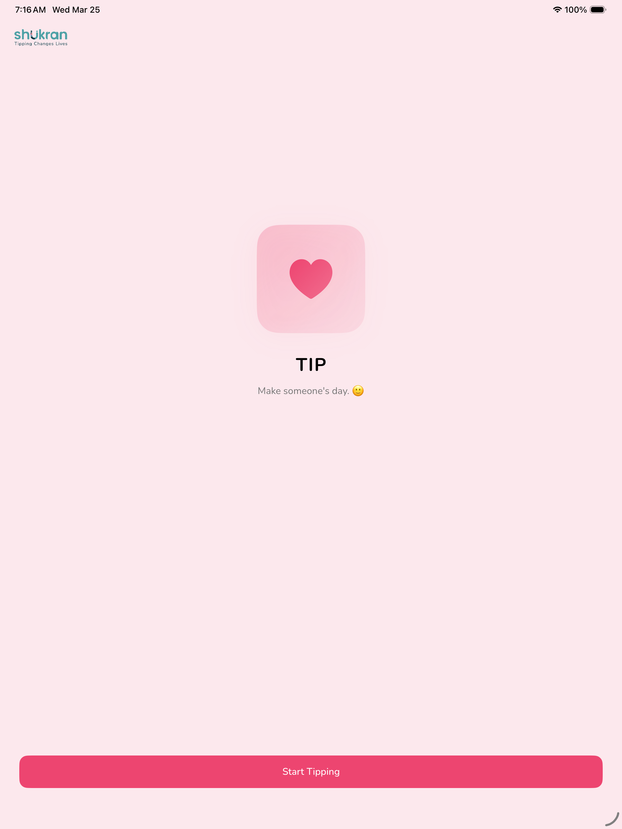 Shukran - Tip Anyone, Anywhere