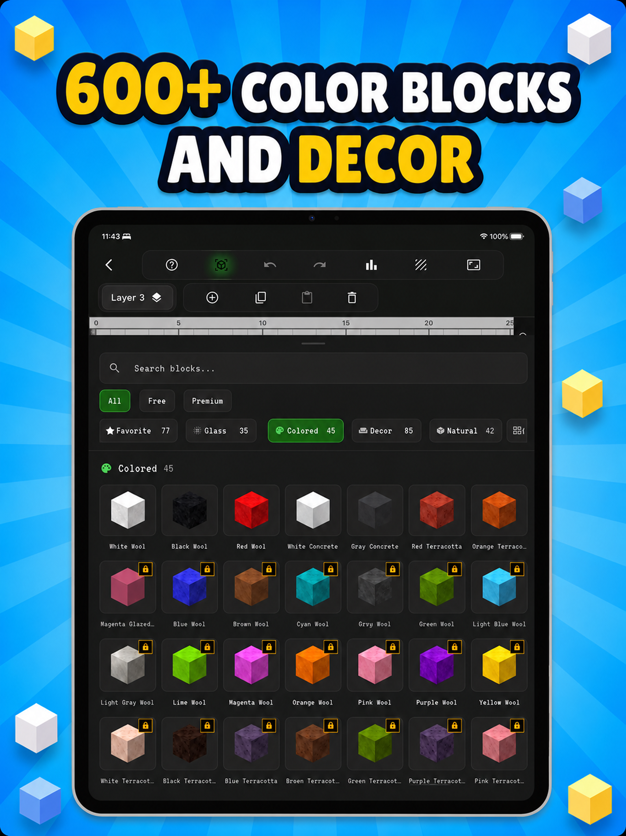 Craft Block Tool:Build Planner