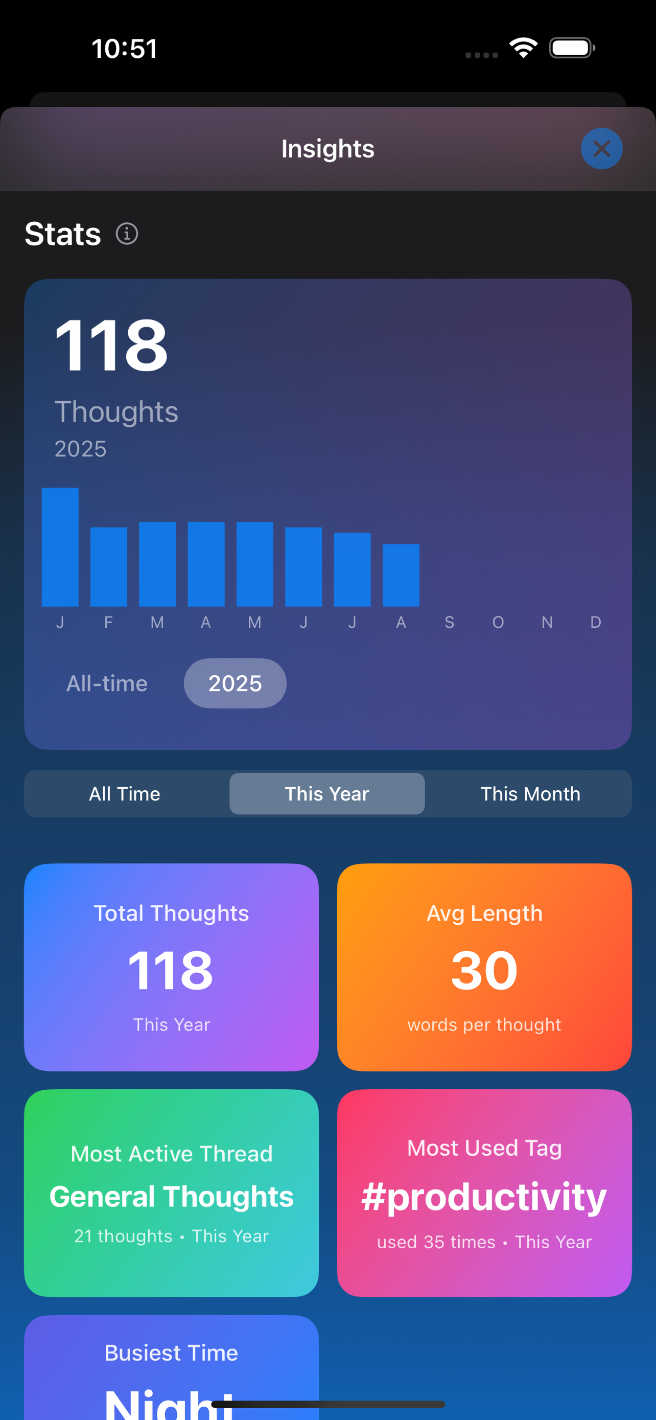 Weave Thoughts screenshot 5