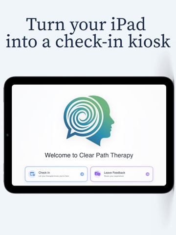 TapIn - Patient Check-In iPad screenshot