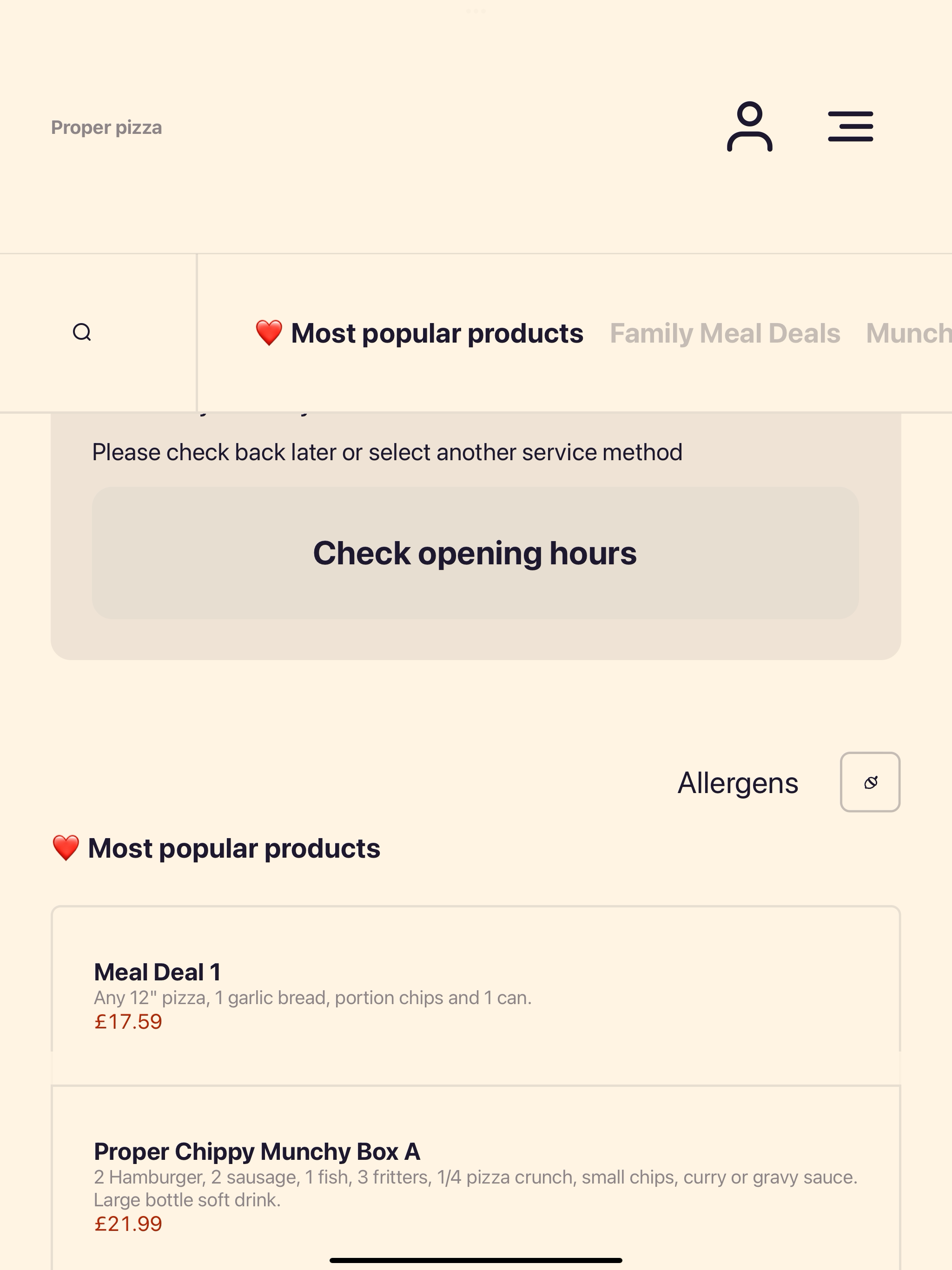 Proper pizza UK screenshot 7