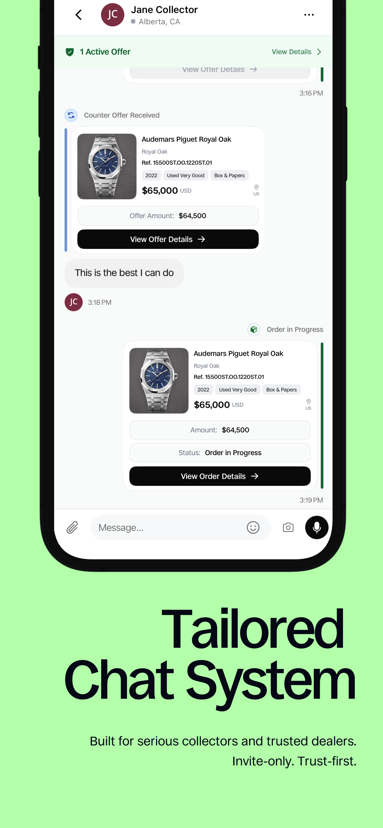 Dialist Private Exchange