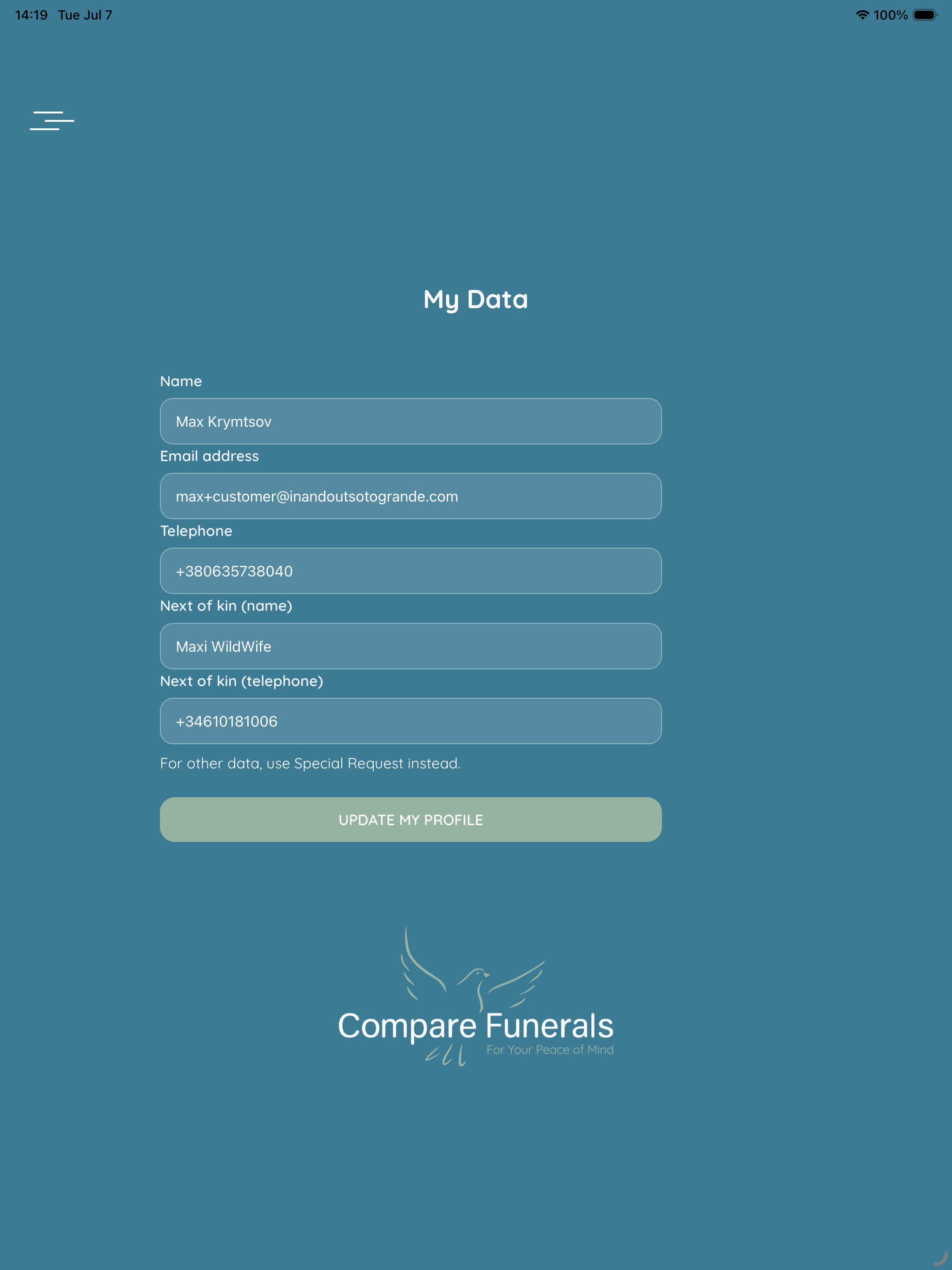 Compare Funerals screenshot 7