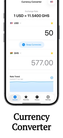Currency Converter & XE Rates iPhone screenshot
