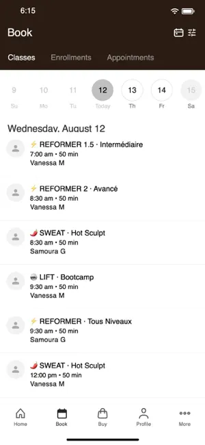 Senja Pilates screenshot 2