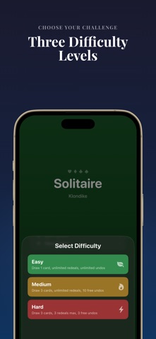 Solitaire Card Klondike Game Screenshot 4 of 6