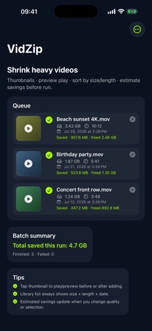 App screenshot