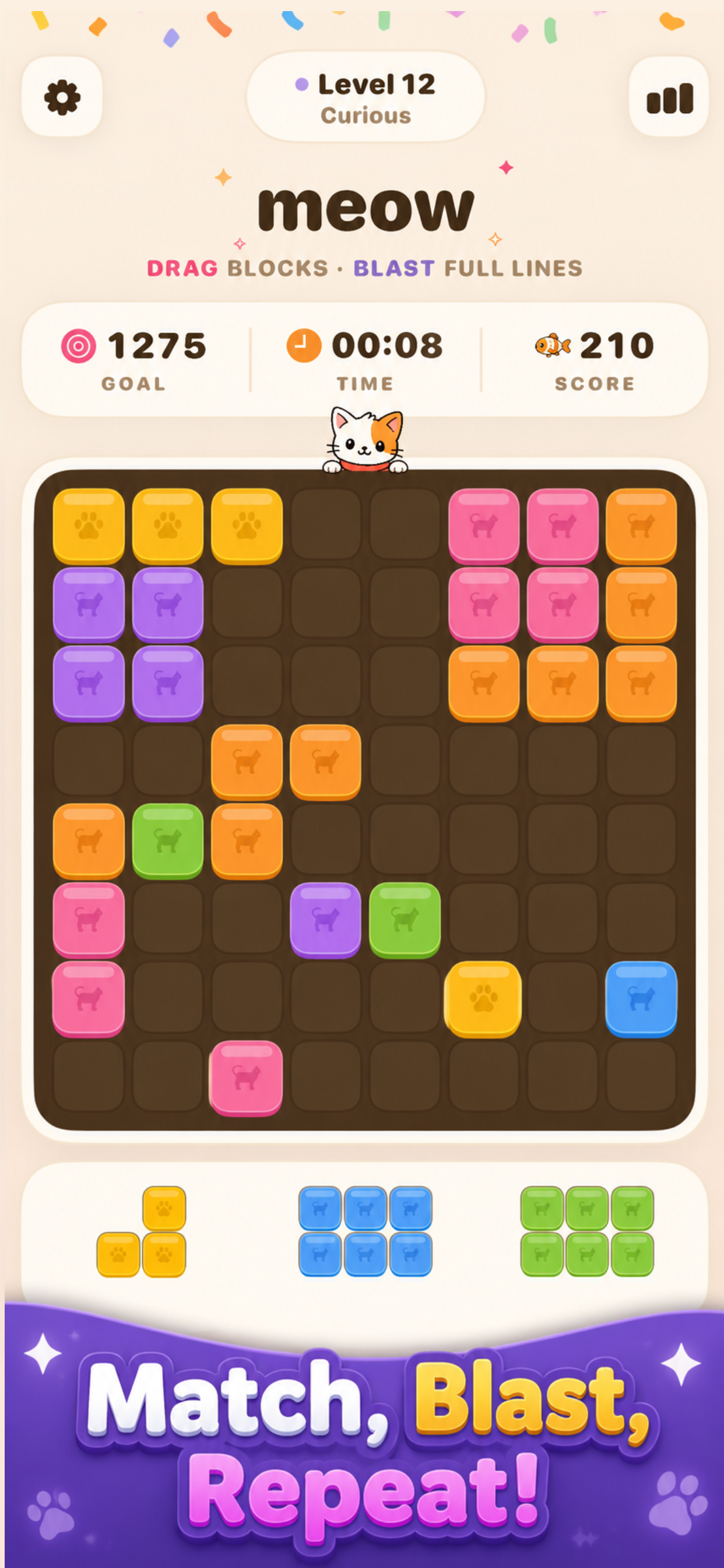 Cat Game: Meow screenshot 2