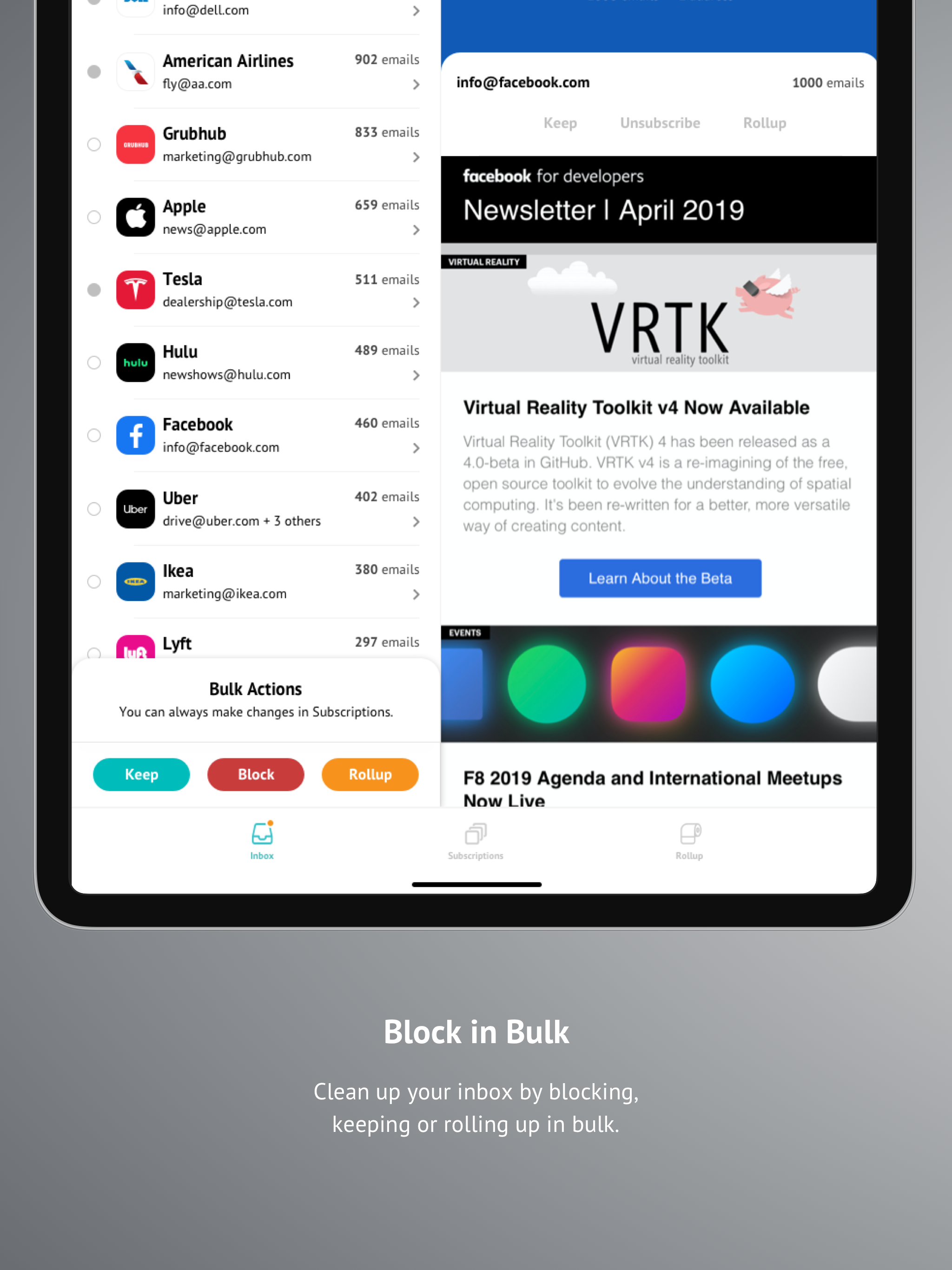 Unroll.Me - Email Cleanup screenshot 10