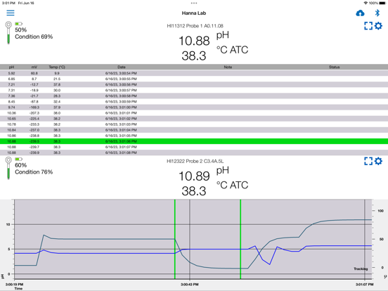 Hanna Lab iPad screenshot 8 - Utilities app