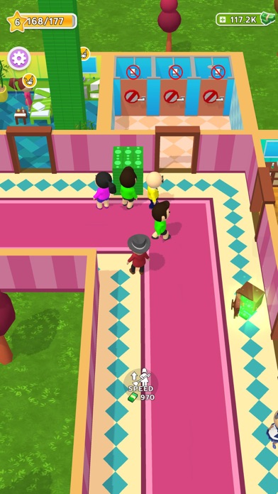 Idle Massage Tycoon - Game Screenshot
