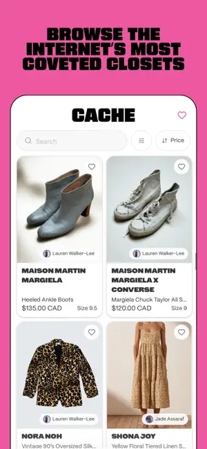 Cache: Influencer Resale screenshot 2