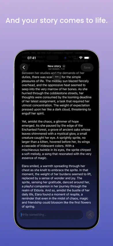 Magic Diary: AI Stories screenshot 4
