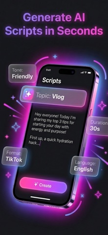 Teleprompter Ai: 视频脚本 screenshot