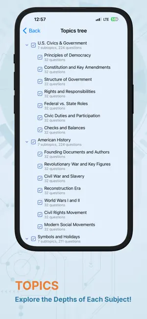 US Citizenship Test Questions screenshot 2