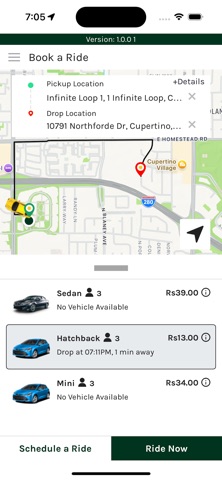 RoDrive Taxi App Screenshot 4 of 7