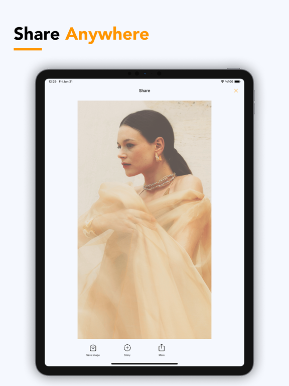 FLTRS: Photo Filters, Overlays iPad screenshot 6 - Photo & Video app